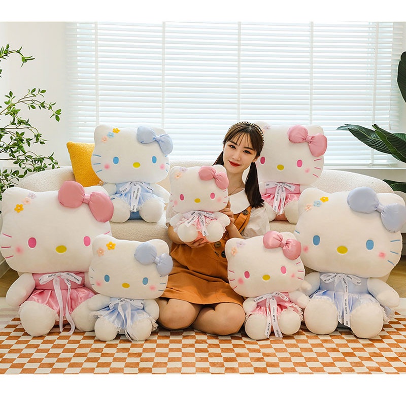 Mèo Nhồi Bông Mềm Mại Và Đáng Yêu
