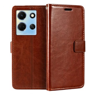 Bao da cho infinix note 30 5g x6711 wallet bao da lật từ tính pu cao cấp có ngăn đựng thẻ và chân đế cho infinix note 30 5g