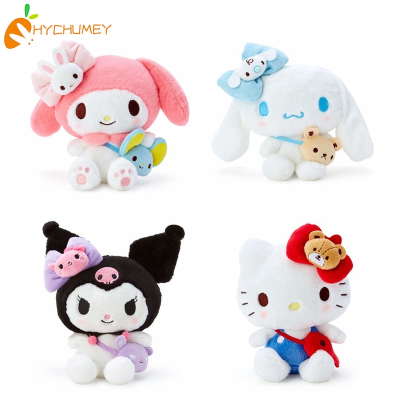 HYC Humey Thú Nhồi Bông Hình Kuromi Melody Cinnamoroll Hello Kitty Đáng Yêu