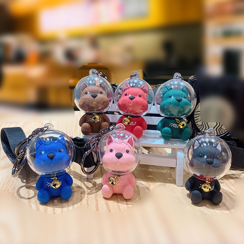 Móc Khóa Hình Chú Chó Hoạt Hình Dễ Thương