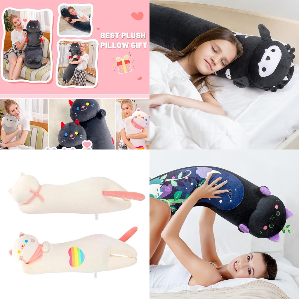 Gối Ôm Nhồi Bông Siêu Mềm Mại Đáng Yêu 50 / 70 / 90 / 110cm