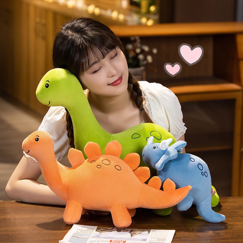 HYC Humey Thú Nhồi Bông Hình Khủng long Siêu Mềm Và Ôm Ngủ Cho Bé)