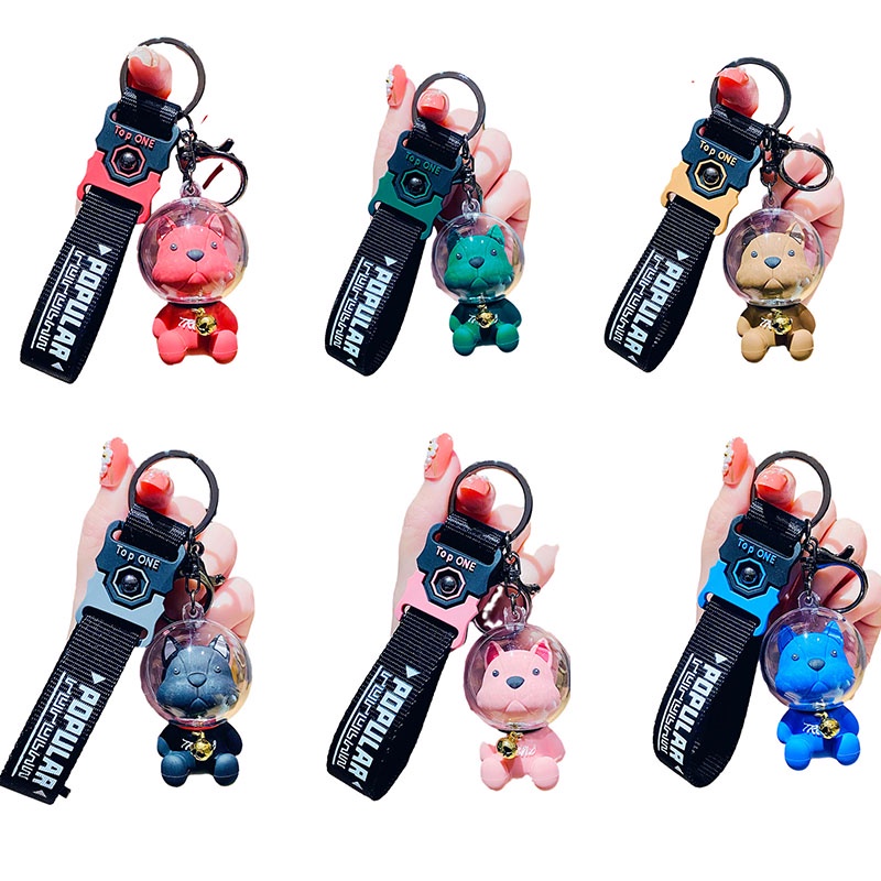 Móc Khóa Hình Chú Chó Hoạt Hình Dễ Thương