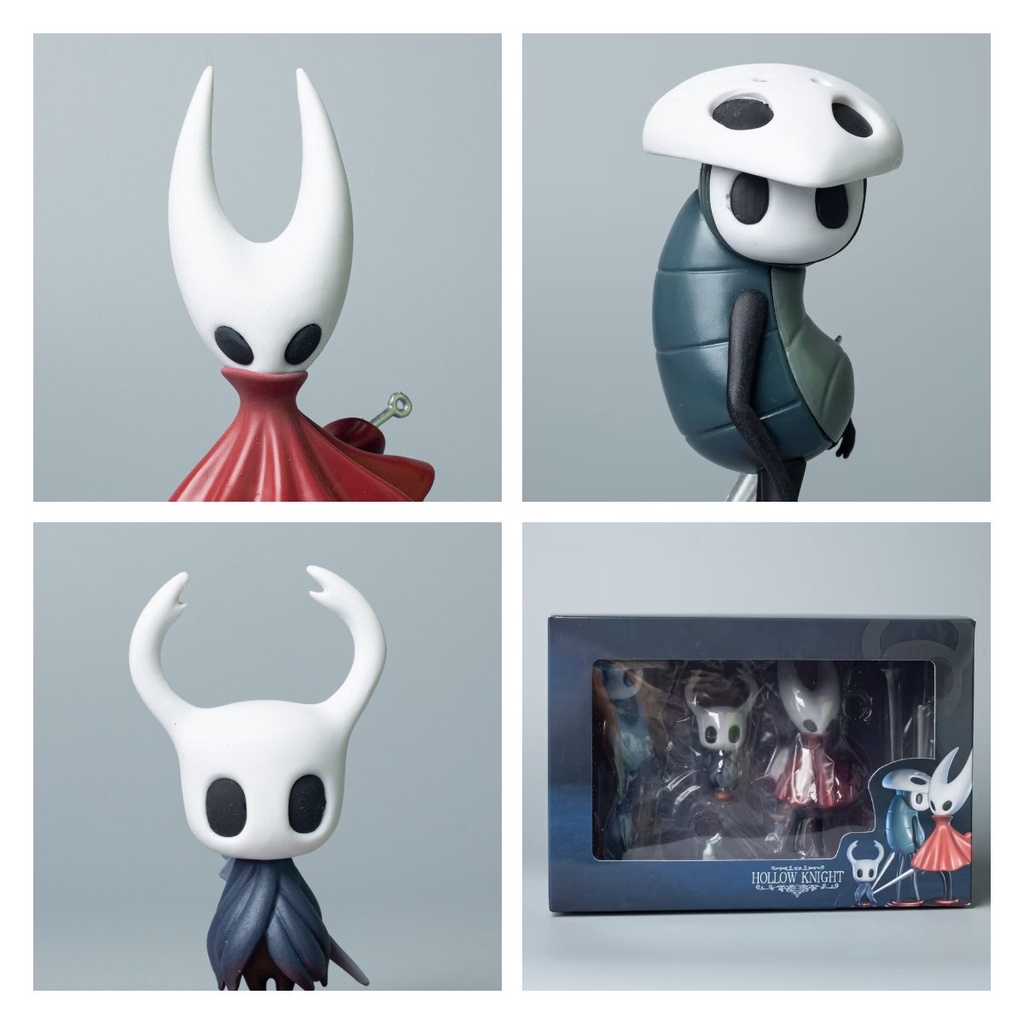 Bộ 3 Mô Hình Nhân Vật Game Hornet Quirrel The Knight