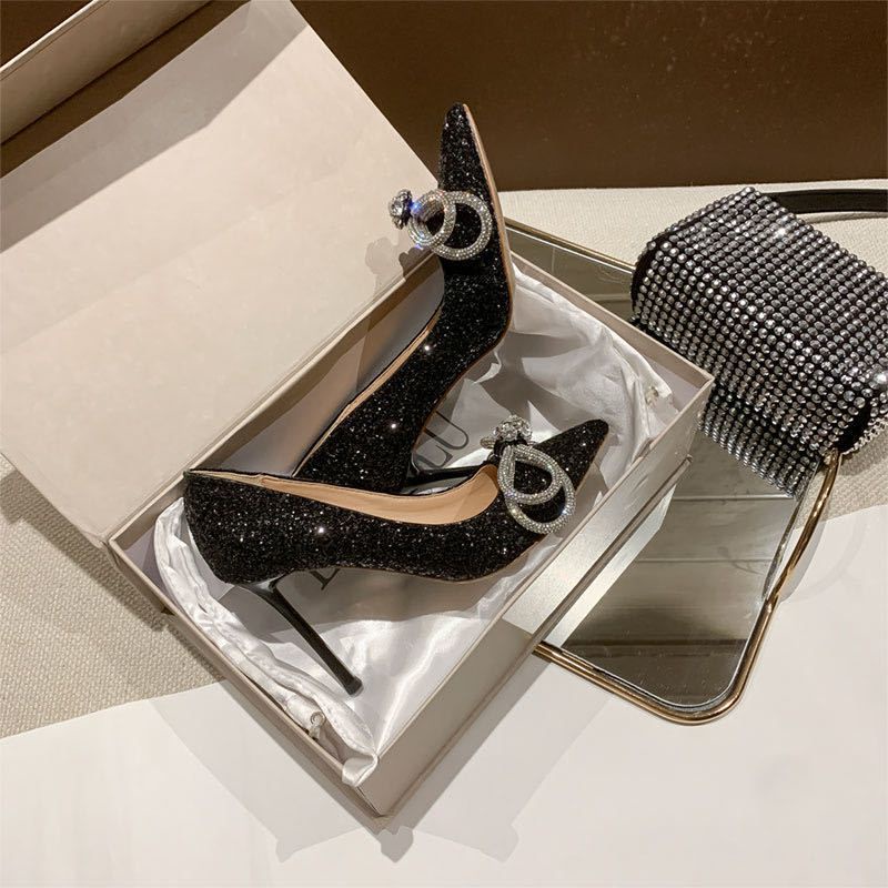 Aès Giày cao gót mũi nhọn thời trang cá tính cho nữ 23Z23060208