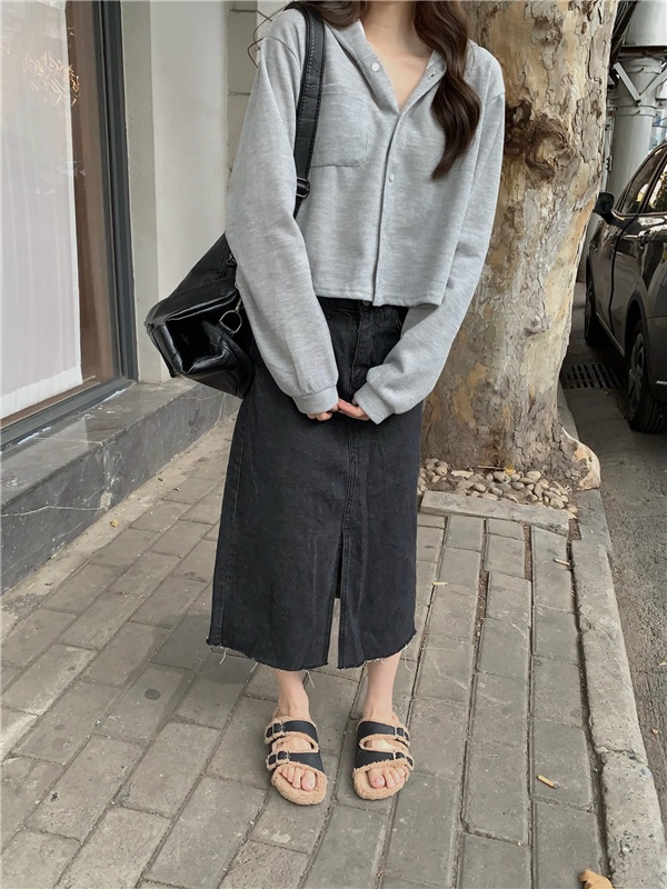 Áo cardigan Tay Dài Dáng Rộng 66963