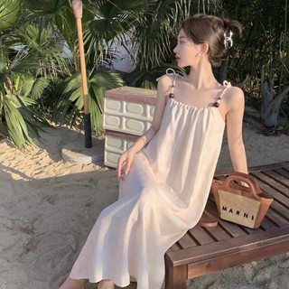 Đầm Hai Dây Dáng Rộng Thời Trang Mùa Hè