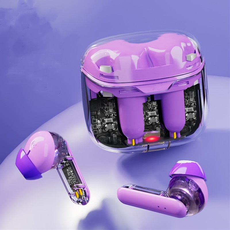 Tai Nghe Không Dây Bluetooth Chống Ồn Thông Minh TWS Có Màn Hình LCD Tích Hợp Mic