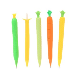 1 cây bút chì cơ tự động cây xương rồng chuối dứa dưa chuột dễ thương Trường học văn phòng sáng tạo