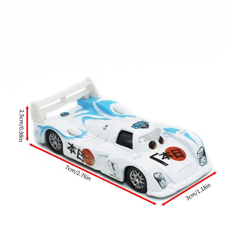 Mô Hình Xe Đua Disney Pixar Cars 7 Racers Bằng Hợp Kim Cao Cấp