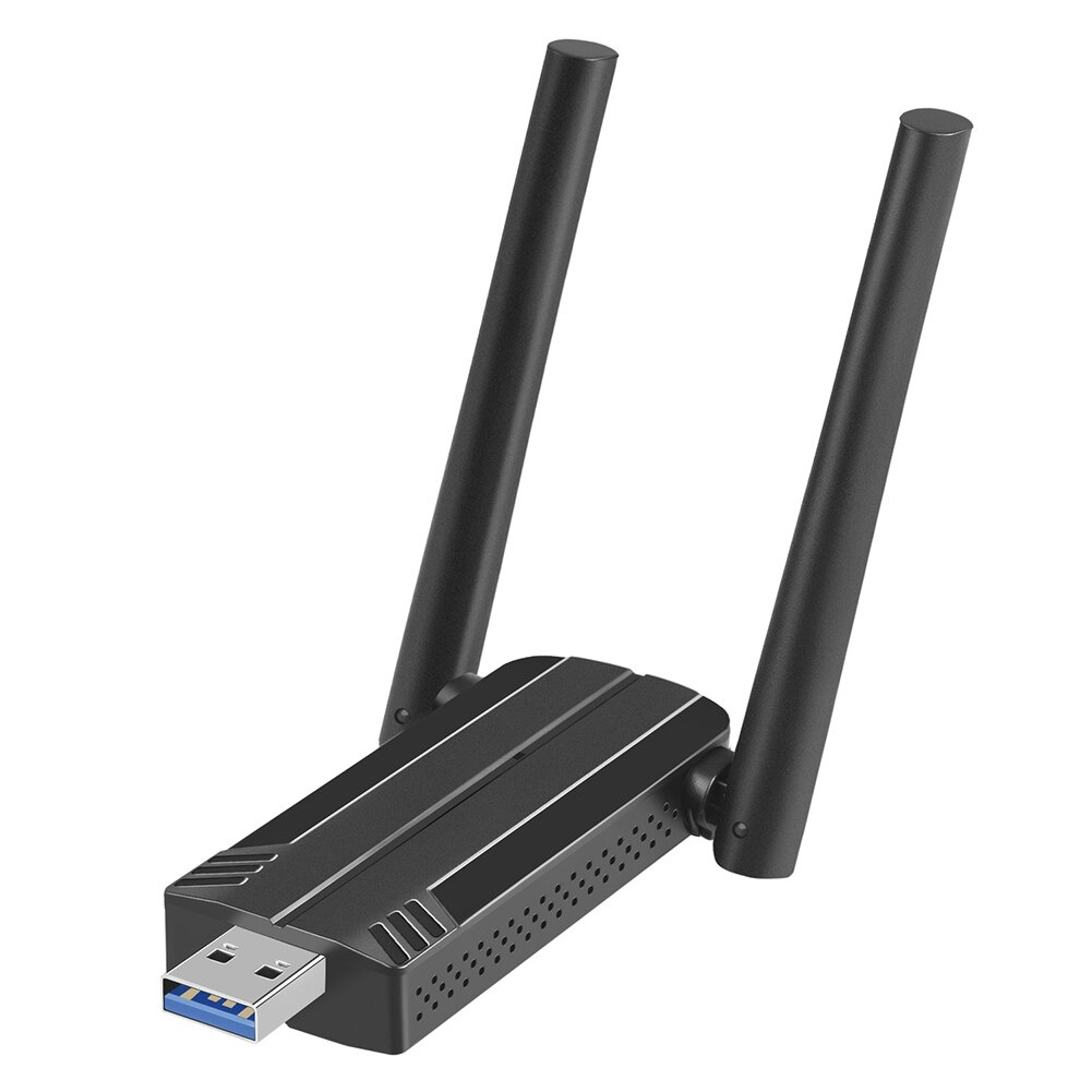 Thẻ Mạng Không Dây USB WiFi 6E AX3000 2.4G / 5G / 6GHz Cho Win10 / 11
