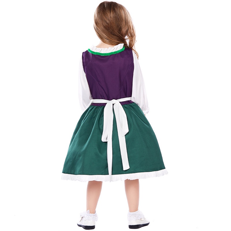 Lễ hội dân gian truyền thống bavaria của đức trang phục cho trẻ em cô gái lễ hội halloween trang phục tiệc terno bộ quần áo trẻ em