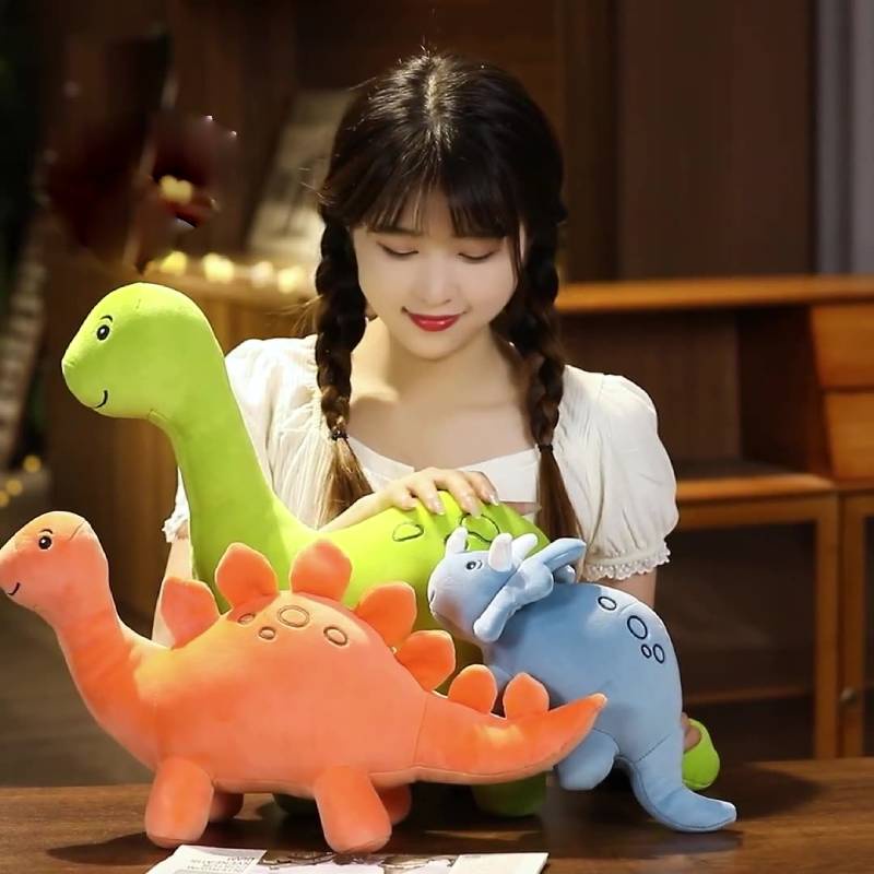 HYC Humey Thú Nhồi Bông Hình Khủng long Siêu Mềm Và Ôm Ngủ Cho Bé)