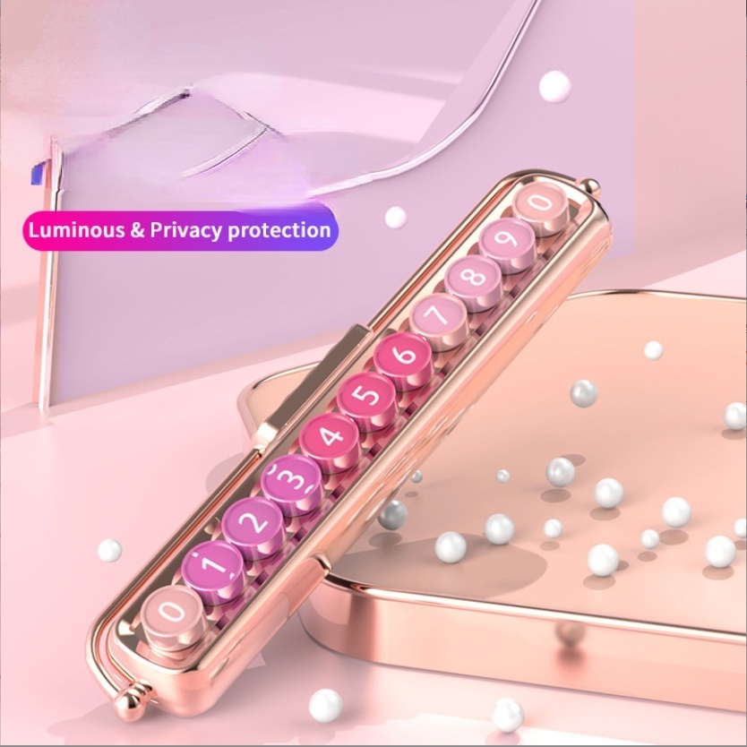 Bảng Số Đậu Xe Tạm Thời Thiết Kế Mới Cao Cấp Tiện Lợi Dễ Sử Dụng