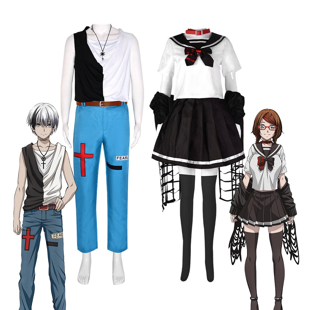 Bộ Trang Phục Hóa Trang Nhân Vật Sakimiya Misaki Shinomiya Trong Dead Mount Death Play