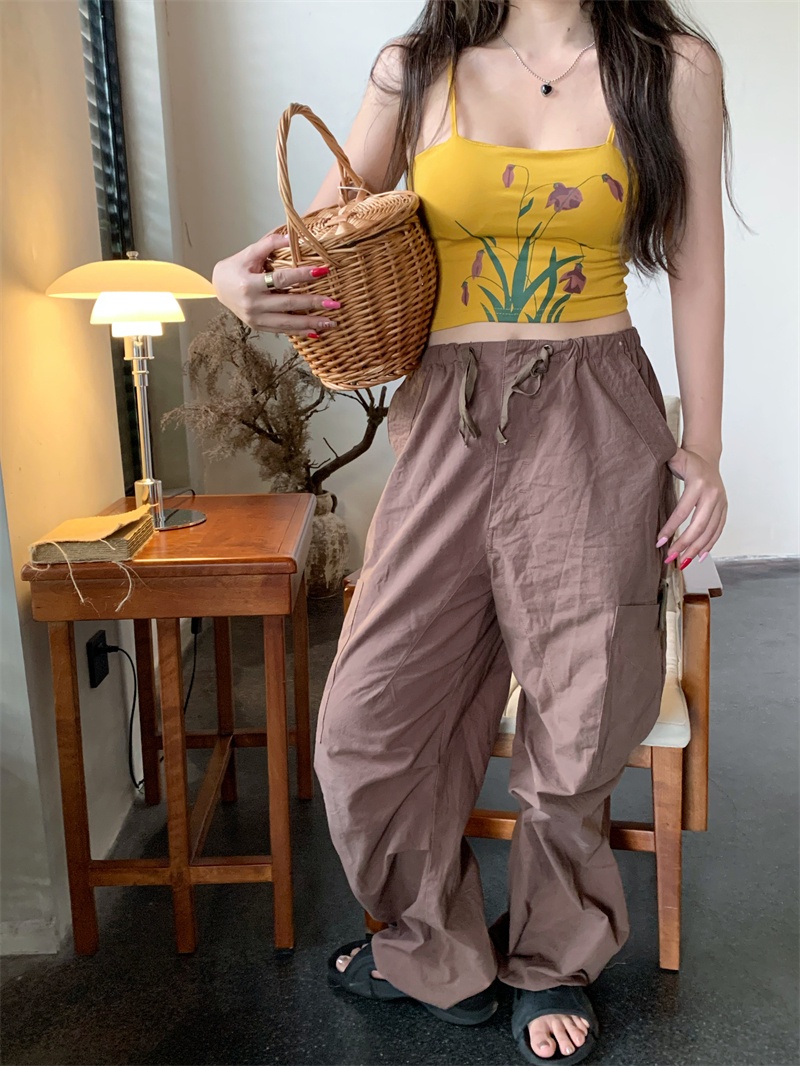 Áo Hai Dây Có Mút Đệm Ngực Thời Trang Mùa Hè Cho Bạn Gái 65151