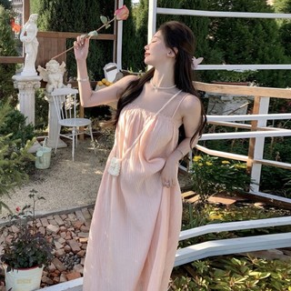 Đầm Dây Mỏng Thanh Lịch Thời Trang Cho Nữ