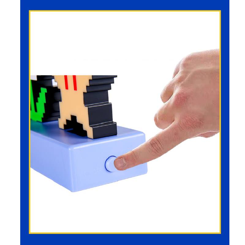 Đèn Ngủ Để Bàn Hình Super Mario Đổi Màu Sắc Điều Khiển Bằng Âm Thanh USB Dành Cho Người Lớn Và Trẻ Em