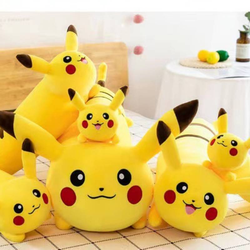 Gối Ôm Dài Hình Pikachu Dễ Thương