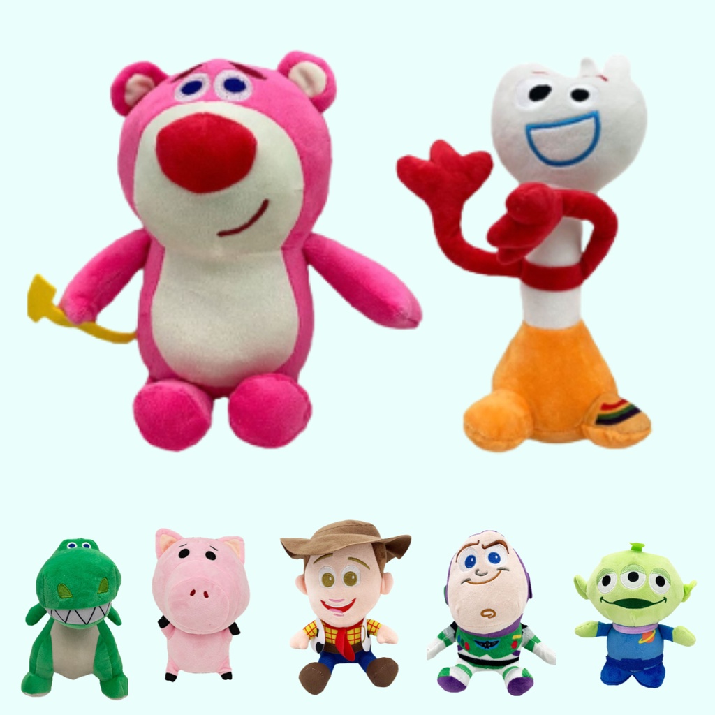 Búp Bê Nhồi Bông Hình Forky Lotso Trong Toy Story 20cm