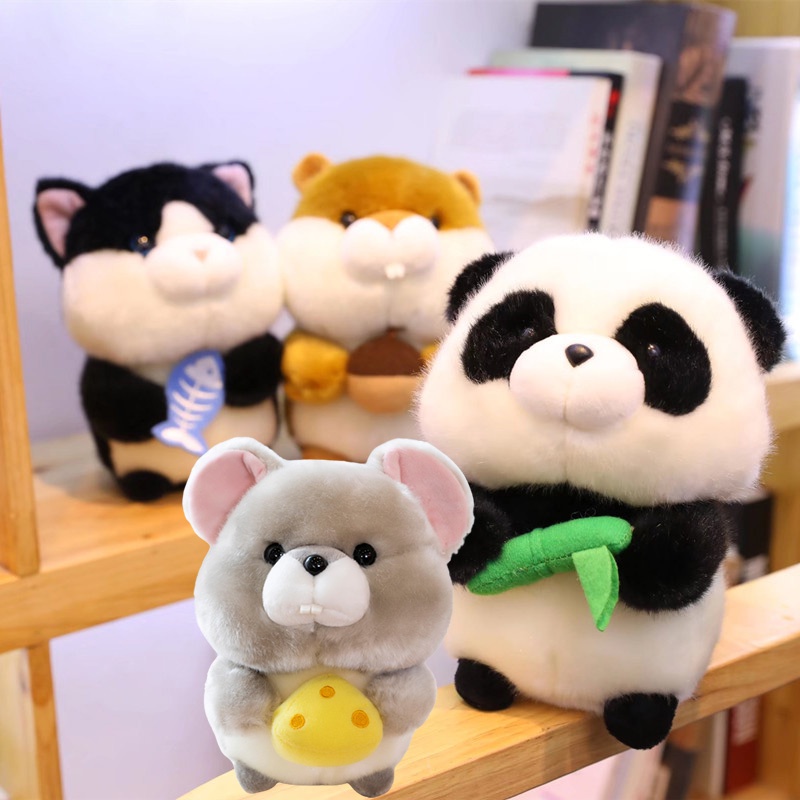Thú Nhồi Bông Hình Gấu Trúc Dễ Thương Cho Bé 20cm