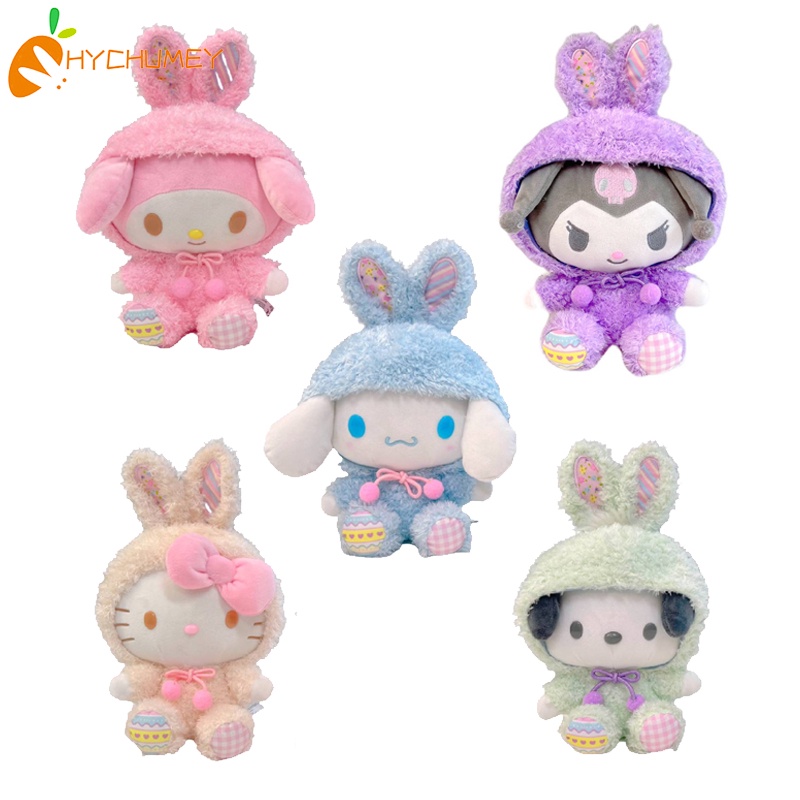 HYC Humey SANRIO Thú Nhồi Bông Hình Thỏ Melody Cinnamoroll Kuromi Pochacco Đáng Yêu