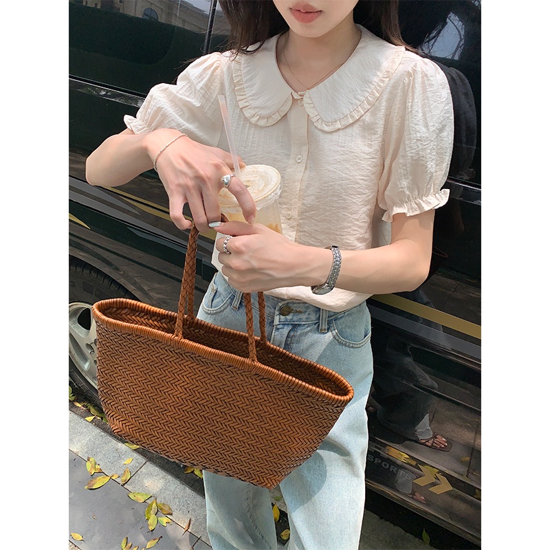 Áo Sơ Mi Ren Ngắn Tay Thời Trang Sành Điệu 63399