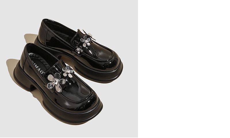 𝐘𝐮𝐬𝐡𝐨𝐩 Mary Jane giày da nhỏ Xuân Thu nữ khí chất kiểu Pháp mới nhất thời trang đế dày phong cách Anh