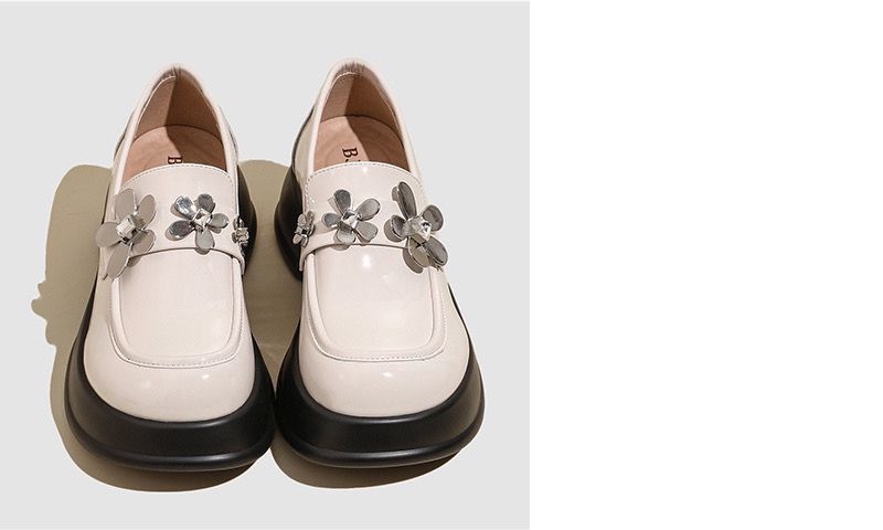 𝐘𝐮𝐬𝐡𝐨𝐩 Mary Jane giày da nhỏ Xuân Thu nữ khí chất kiểu Pháp mới nhất thời trang đế dày phong cách Anh