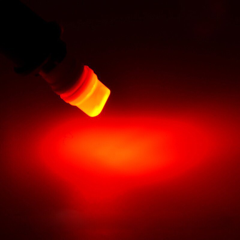 Set 2 Đèn LED T10 W5W 3D Ánh Sáng Trắng Chống Thấm Nước WY5W Dành Cho Ô Tô