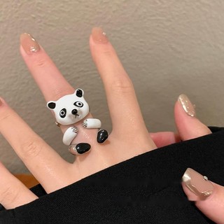 Nhẫn hở hình gấu trúc / cáo dễ thương cho bé gái