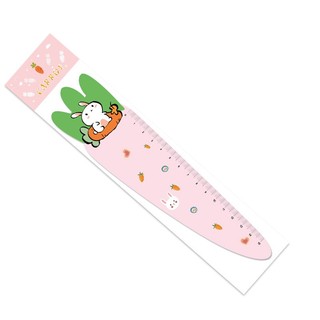 1 thước cà rốt thỏ thỏ mềm dễ thương Trường học văn phòng phẩm