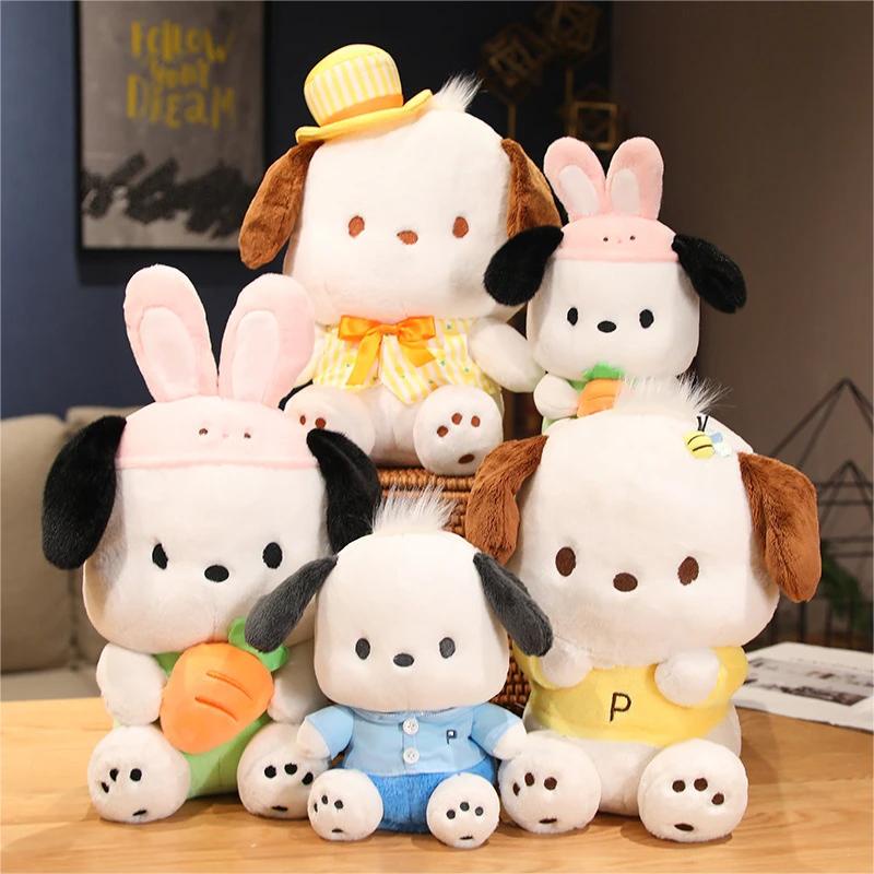SANRIO Thú Nhồi Bông Hình Cún / Thỏ / Pochacco Pochacco Đáng Yêu Trang Trí Nhà Cửa