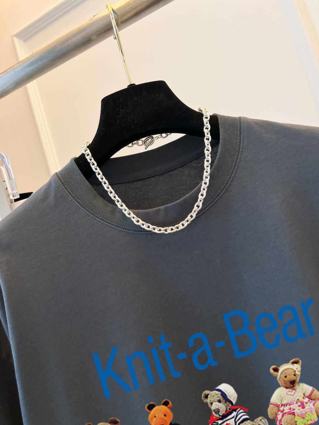 Áo Thun Cotton Dáng Rộng Ngắn Tay In Hình Phong Cách Hàn Quốc Thời Trang Mùa Hè 64505