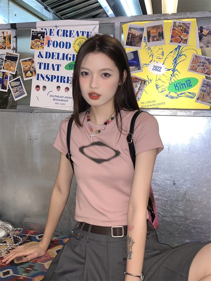 Áo Thun Cộc Tay Dáng Ôm Mùa Hè 65161