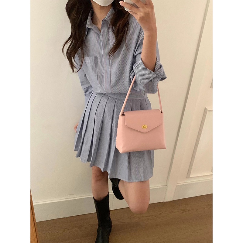 NEARAY Túi xô Túi đeo chéo Thời Trang Hàn Quốc thời trang cho nữ 2023 NEW  L98S036