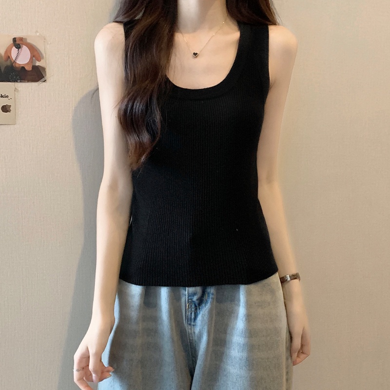 Áo Dây Mỏng Cổ Chữ u Rộng Thời Trang Mùa Hè 64498