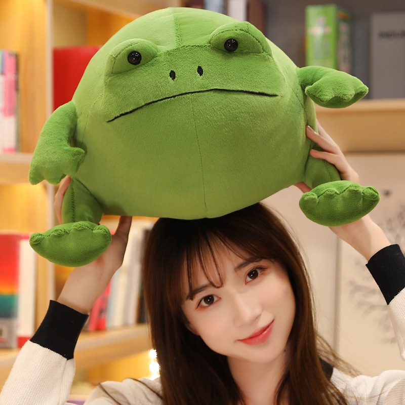 Thú Nhồi Bông Hình Con Ếch Hoạt Hình 20 / 30 / 50Cm