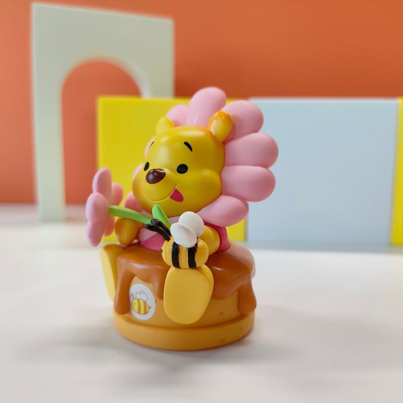 Disney Bộ Sưu Tập Gấu Pooh / Hổ / Heo Bằng Nhựa PVC Dễ Thương Cho Bé