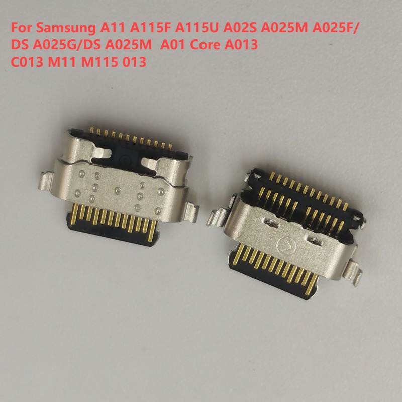 Bộ 10 Cổng Sạc USB Cho Samsung Galaxy A11 A115F A115U A02S A025M A025F / DS A025G / DS A025M A01 Core A013 C013 M11 M115 013