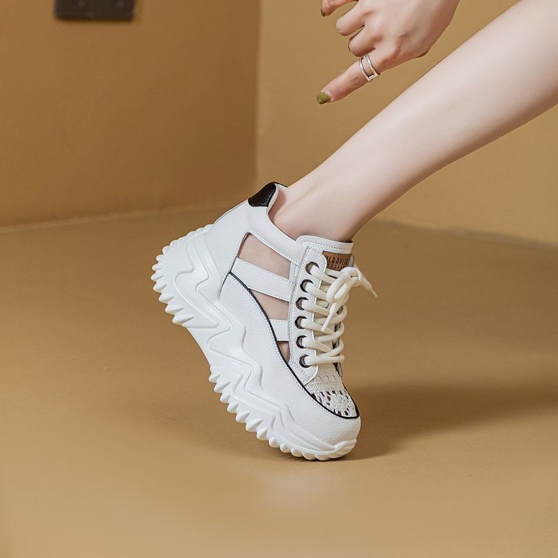 ✨Giày Sandal Thể Thao Đế Dày Cao Thoáng Khí Thời Trang Mùa Hè 2023 Phong Cách Mới Cho Nữ