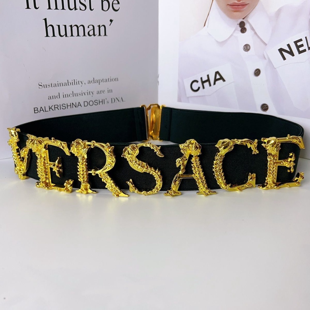 Hàng Có Sẵn! Hàng Có Sẵn! Thắt Lưng Versace Chất Liệu Da Cao Cấp Thời Trang Dành Cho Cả Nam Và Nữ