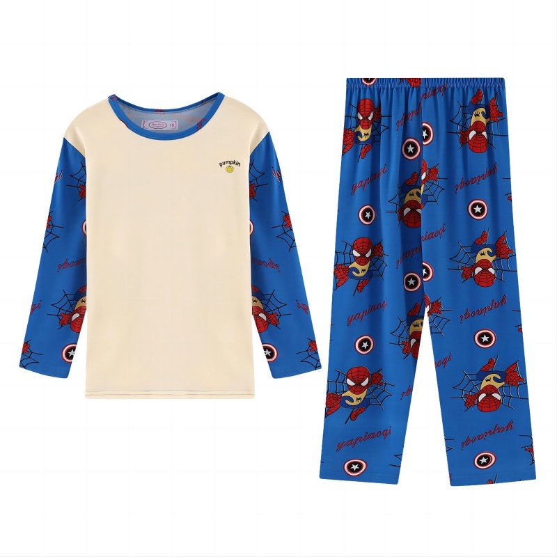 Bộ Đồ Ngủ Chất Liệu Polyester Họa Tiết Hoạt Hình Dễ Thương Cho Bé Gái