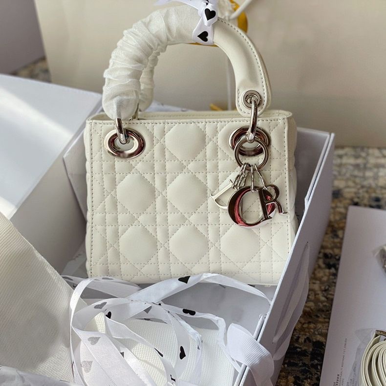 Túi Nữ Ba Lưới Túi Diana Mới Nhỏ Ck Dây Xích Hình Thoi Túi Đeo Vai Messenger Xu Hướng