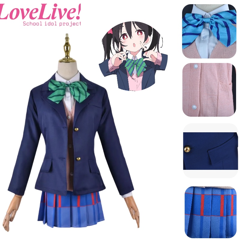 Bộ Trang Phục Hóa Trang Nhân Vật Nico Yazawa Trong Anime LoveLive