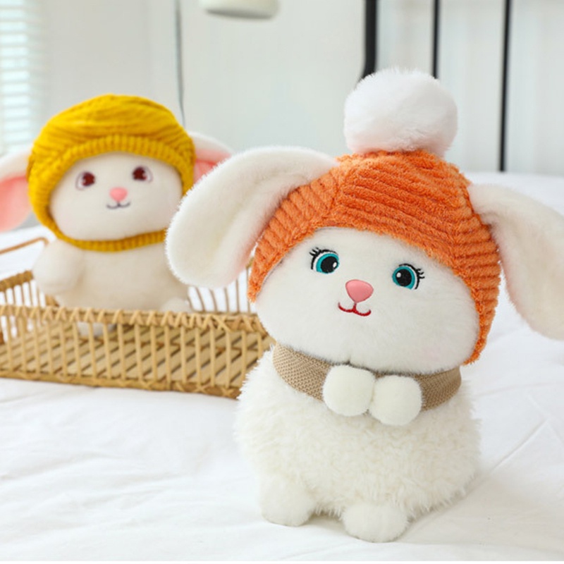 Thỏ Nhồi Bông 30cm Mềm Mại Đáng Yêu Cho Bé