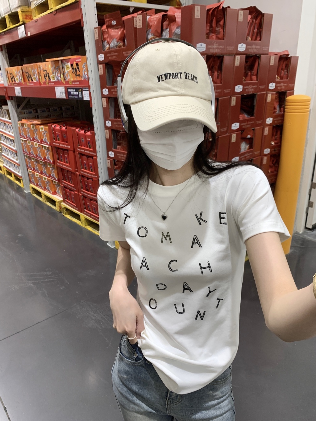 Áo Thun Cotton Cổ Tròn Ngắn Tay Dáng Ôm In Chữ Phong Cách Hàn Quốc Thời Trang Mùa Hè 64724