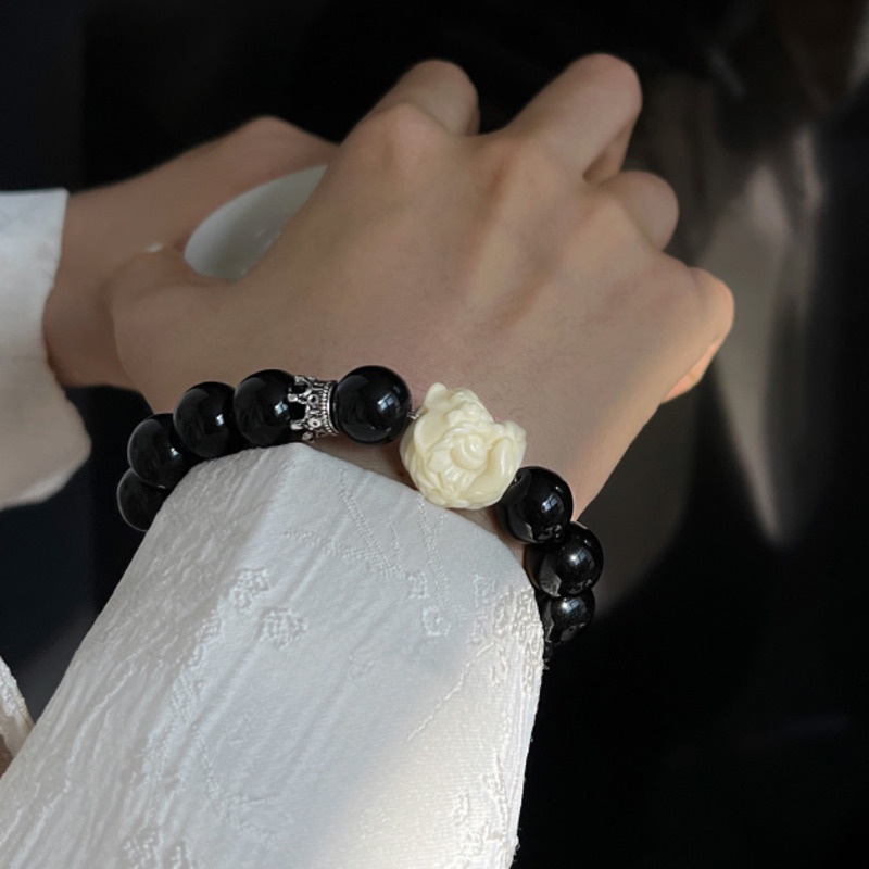 Vòng Tay Chuỗi Hạt Phong Cách Hàn Quốc Cổ Điển Thời Trang Cho Nam Và Nữ