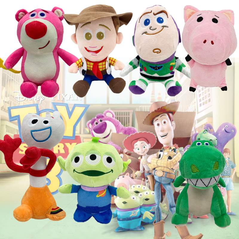 Búp Bê Nhồi Bông Hình Forky Lotso Trong Toy Story 20cm