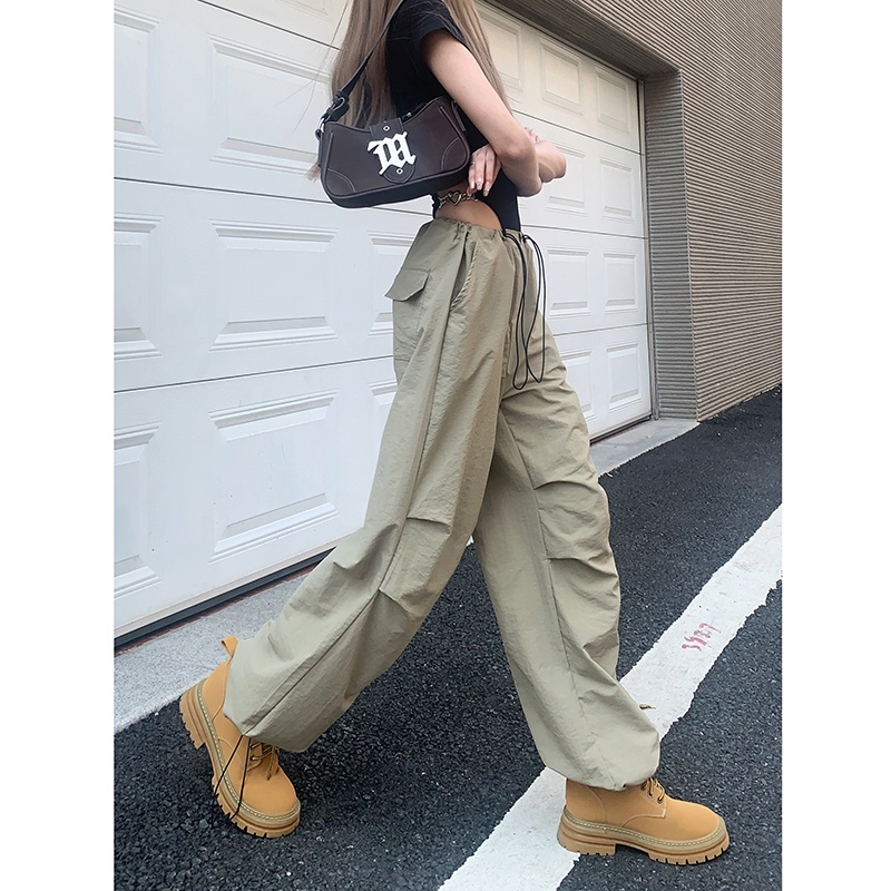 Quần Yếm Dáng Rộng Trọng Lượng Nhẹ Thời Trang Mùa Hè Dành Cho Nữ 65065